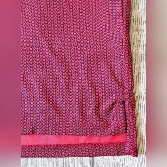 Greyson Men's Size XL Diamond Print Polo Shirt Golf Shirt Performance Short Slev - Picture 3 of 9